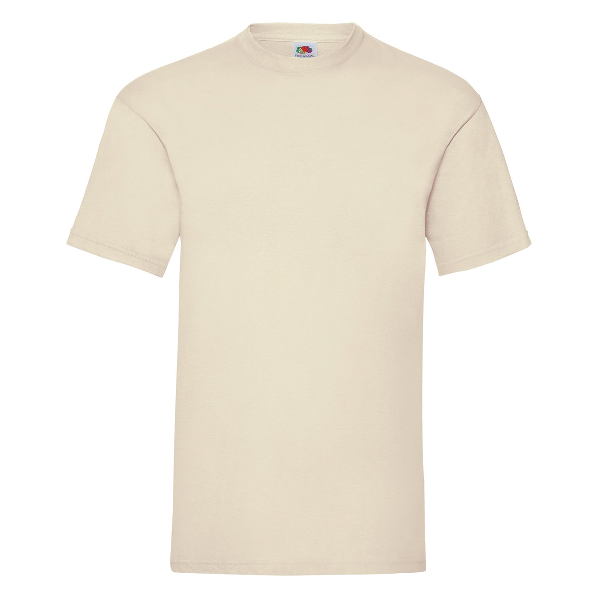 T-Shirt Fruit Of The Loom Valueweight Erwachsener Natur 60n