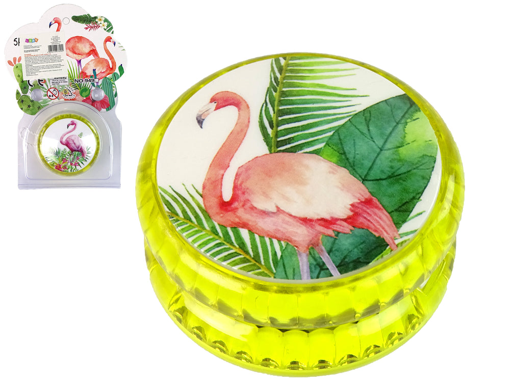 Jojo Skill Game For Children Teenagers Flamingo Fast Yoyo Yellow