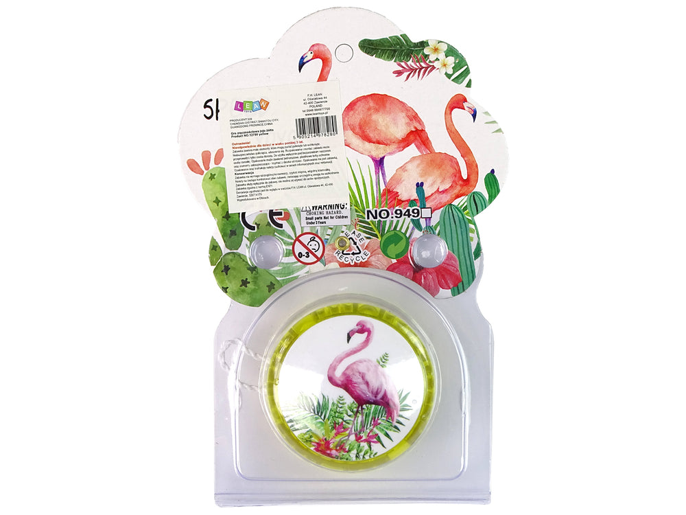 Jojo Skill Game For Children Teenagers Flamingo Fast Yoyo Yellow