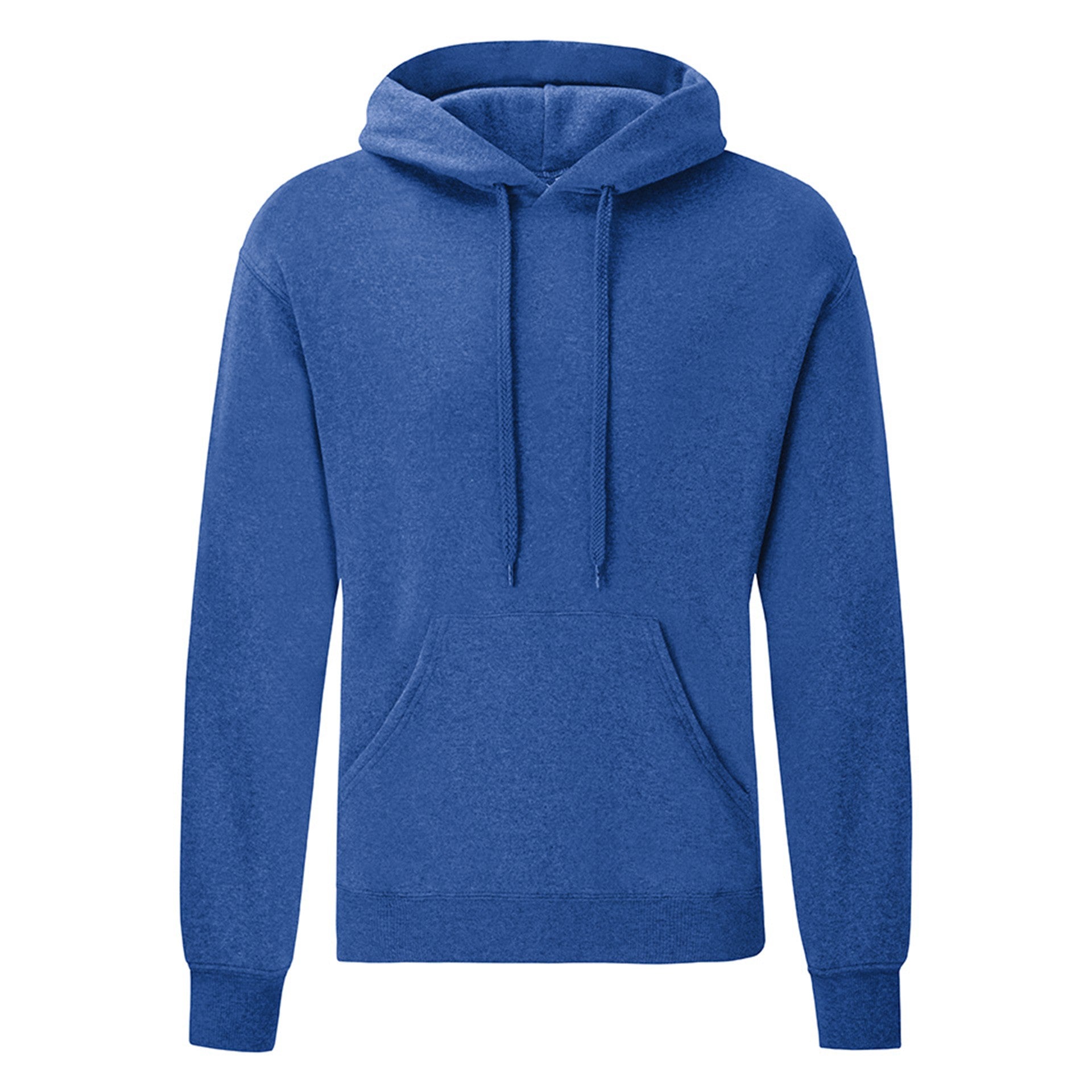 Mikina Fruit Of The Loom Classic s kapucí pro dospělé Royal Jaspeado