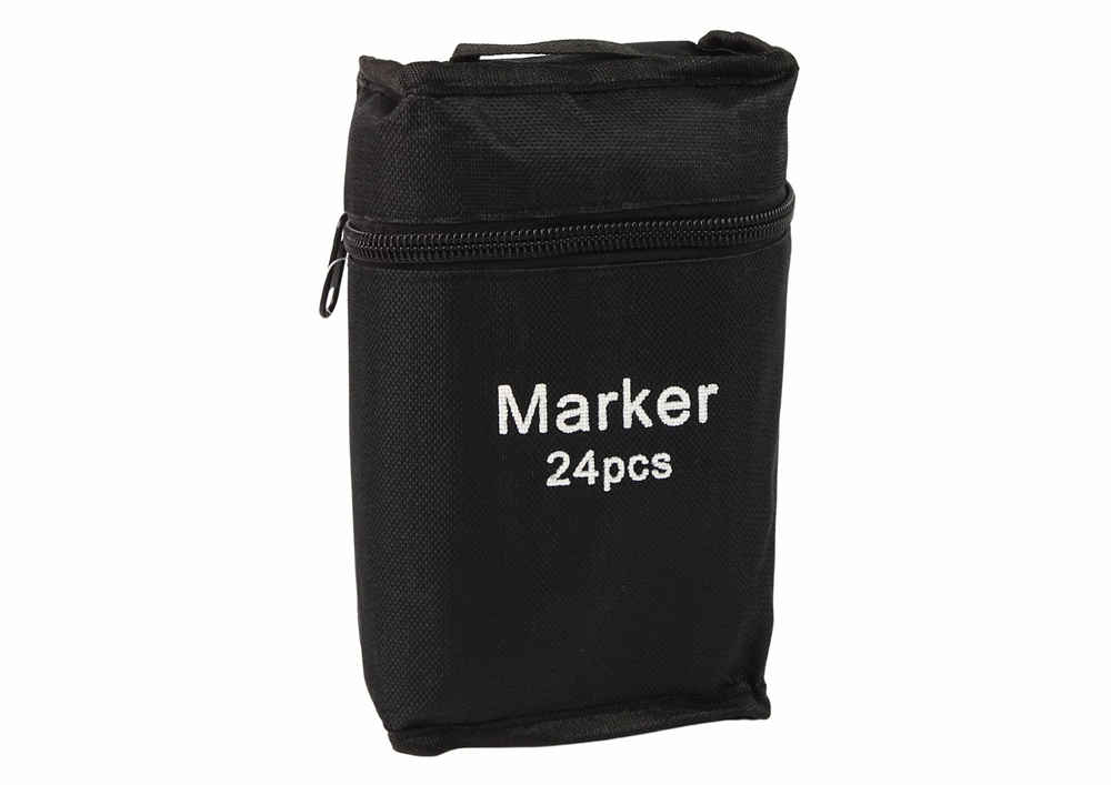 Set Of 24 Double-sided Alcohol Markers