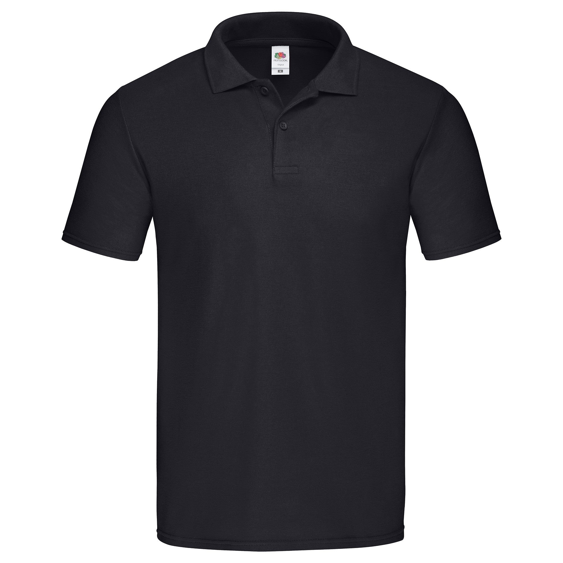 Polo Fruit Of The Loom Original Adulto Negro