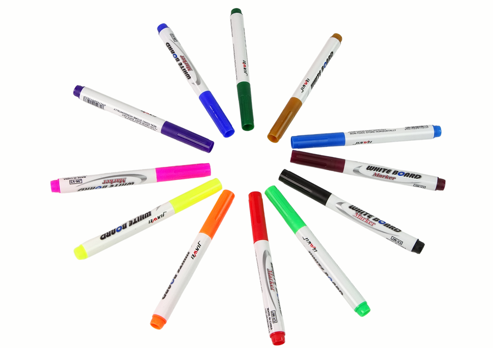 Magic Watercolour Markers 12 Colours For Painting On Water For Dry Erase Boards