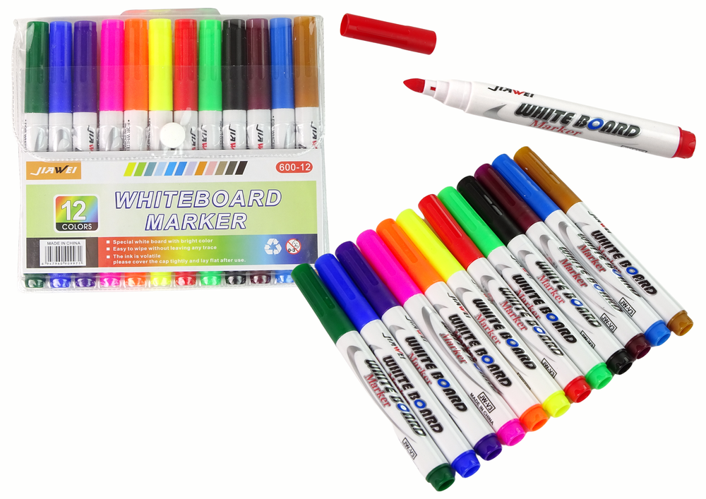 Magic Watercolour Markers 12 Colours For Painting On Water For Dry Erase Boards