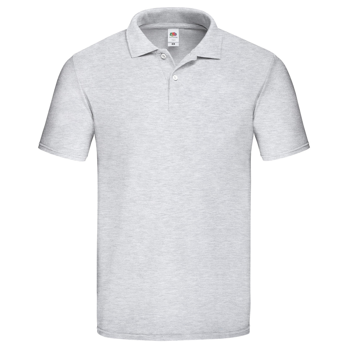Polo Fruit Of The Loom Original Adulto Gris