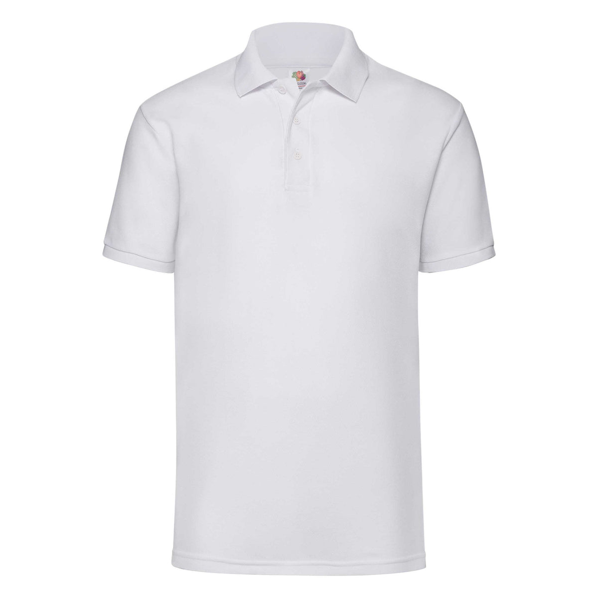 Polo Fruit Of The Loom 65/35 Adulto Blanco