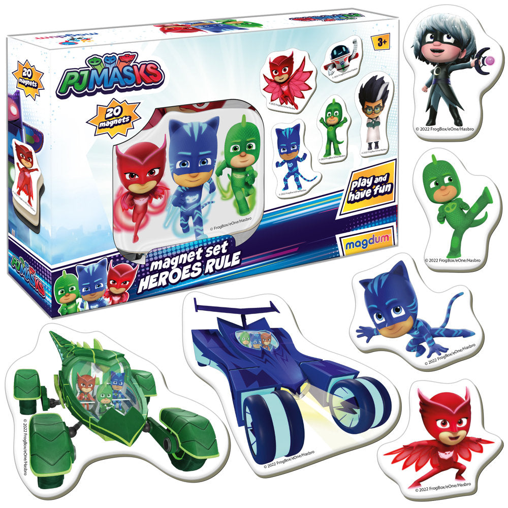 Pj Masks Magnet Set Pjmasks Me 5031-32