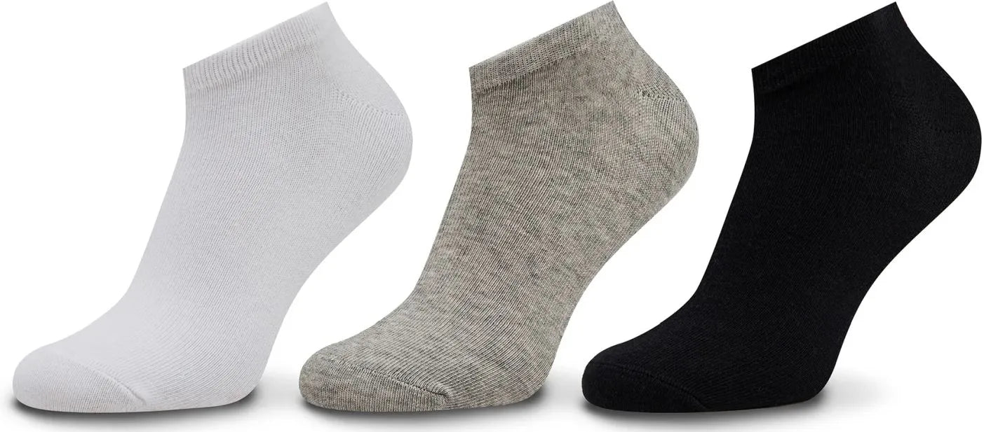 Calzini fila sneaker confezione da 3 mix bianco-grigio-nero 35-38