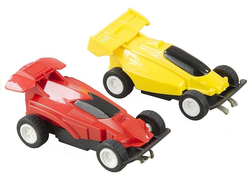 Car Track Racing Two Cars Loops Power Supply 565 Cm