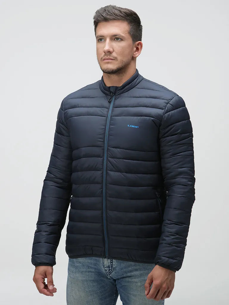 Herrenjacke Loap Irpur Marineblau