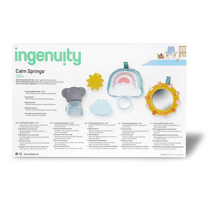 Ingenuity Calm Spring Soothing Essentials Gift Set