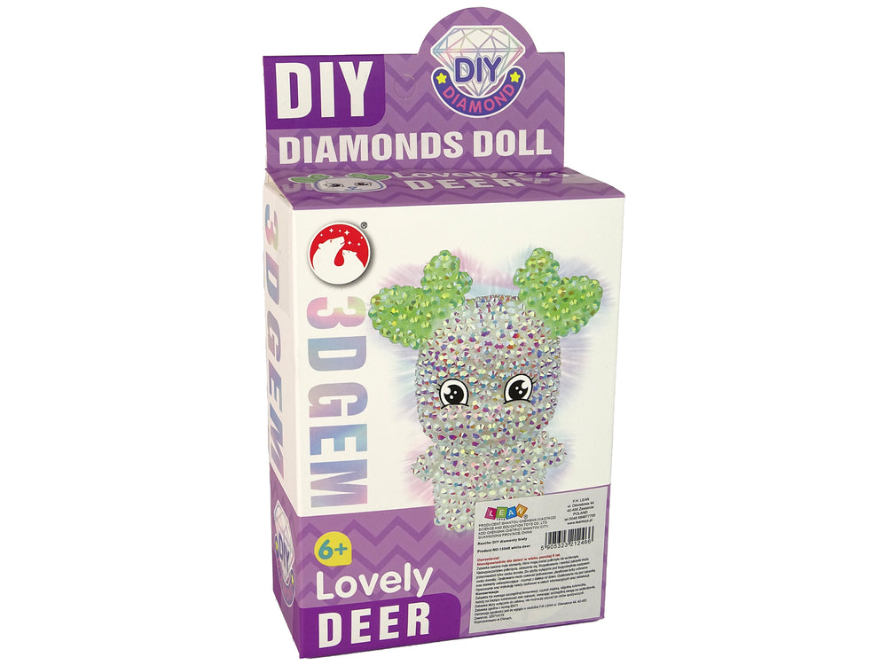 Diy Diamond Creative Kit Biely sob 3d