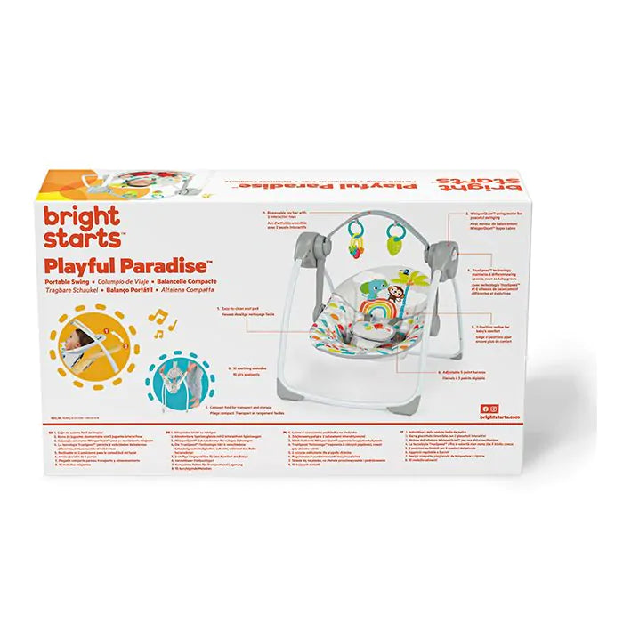 Bright Starts Playful Paradise Portable Swing