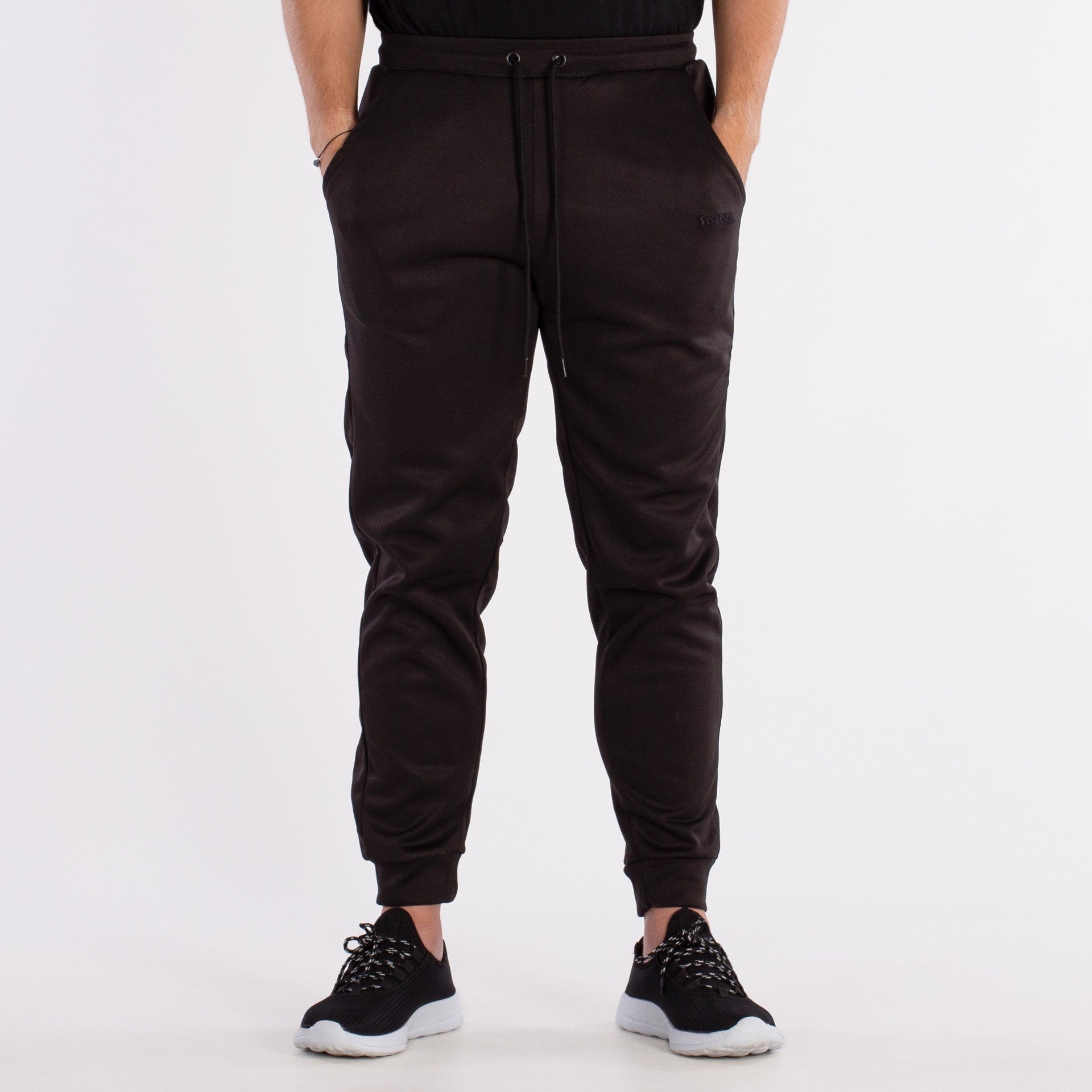 Pants Softee Galánta Dubh Fásta