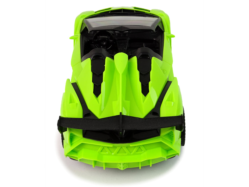 Remote Controlled Sports Car R/c 1:18 Green