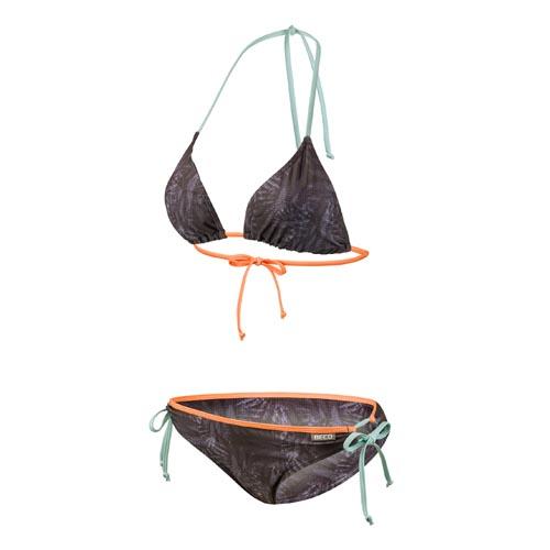 Beco Night Jungle Triangle Bikini | C-pohár | Černá/více barev