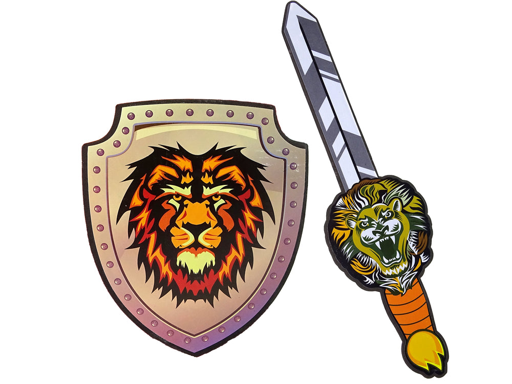 Knights Sword Shield Kit Foam Eva Lion