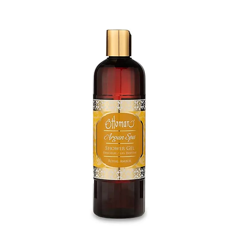 Ottoman Argan Spa Shower Gel Royal Amber --set Of 2 Pcs - 400ml