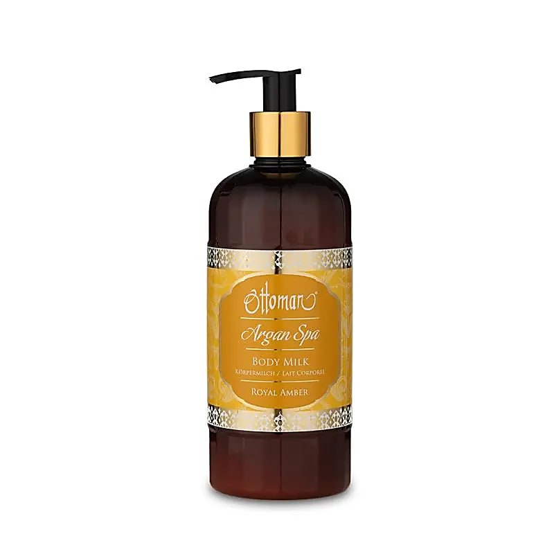 Ottoman Argan Spa Мляко за тяло Royal Amber --комплект от 2 бр. - 400 мл