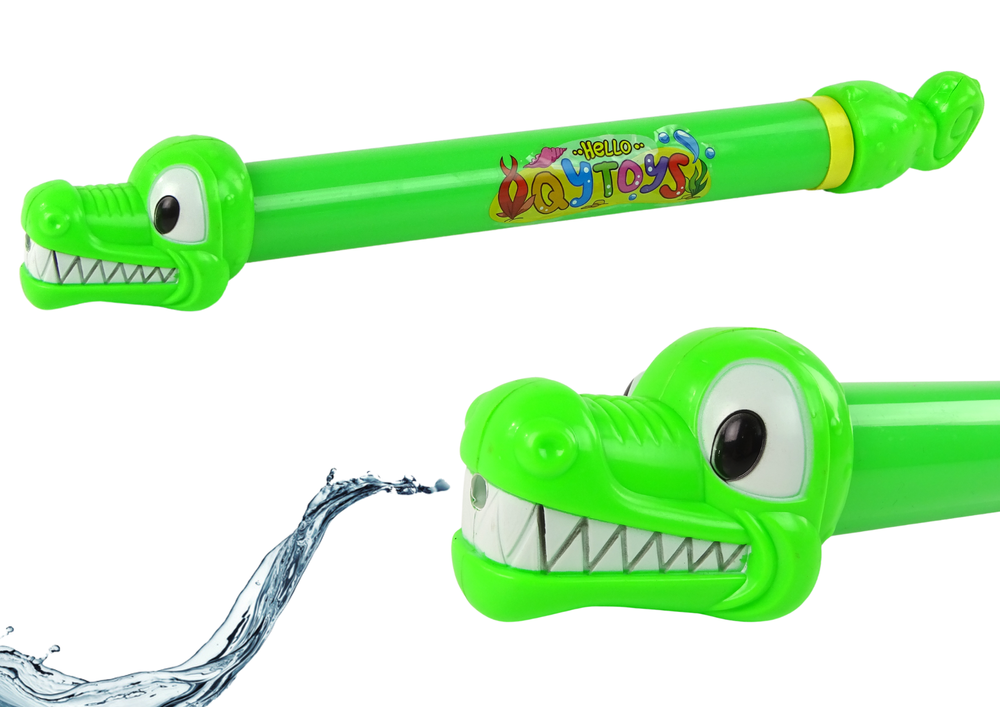 Coccodrillo Pistola Ad Acqua 45 Cm Verde Giardino