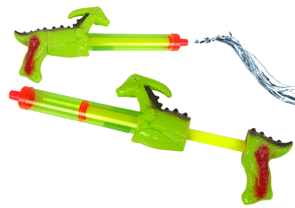 Pistola Ad Acqua 40 Cm Dinosauro Verde Giardino