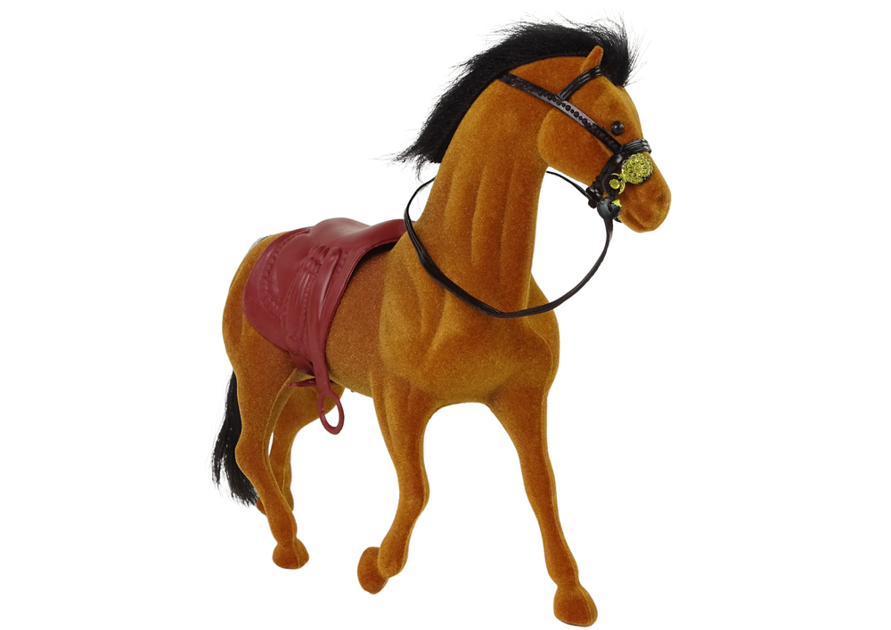 Velvet Bronze Horse Figurine