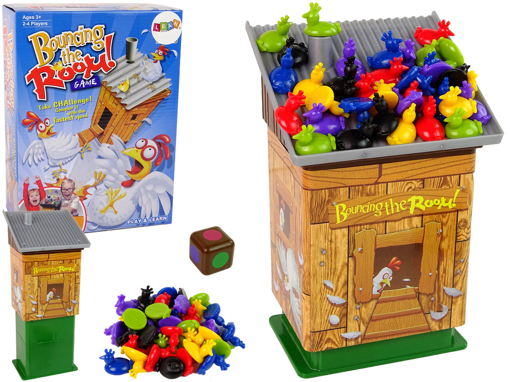 Arcade Game Exploding Henhouse Chickens