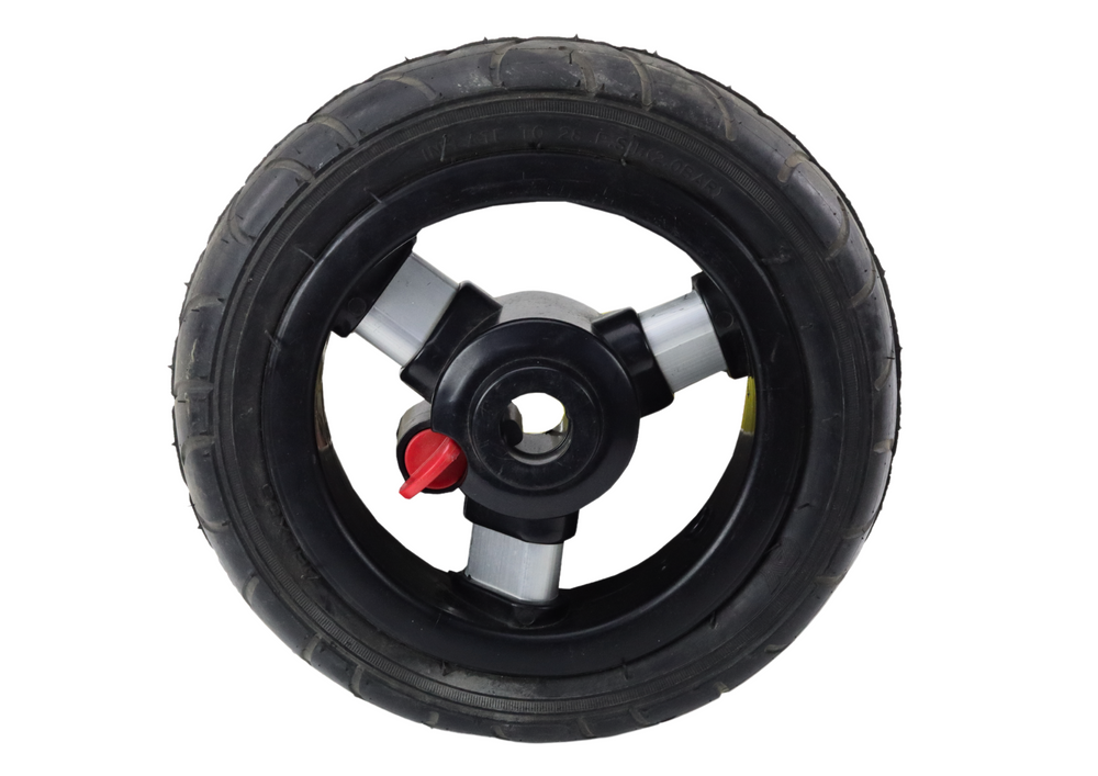 Plastic Wheel With Rubber Tire (inflatable) Pro 700 Front
