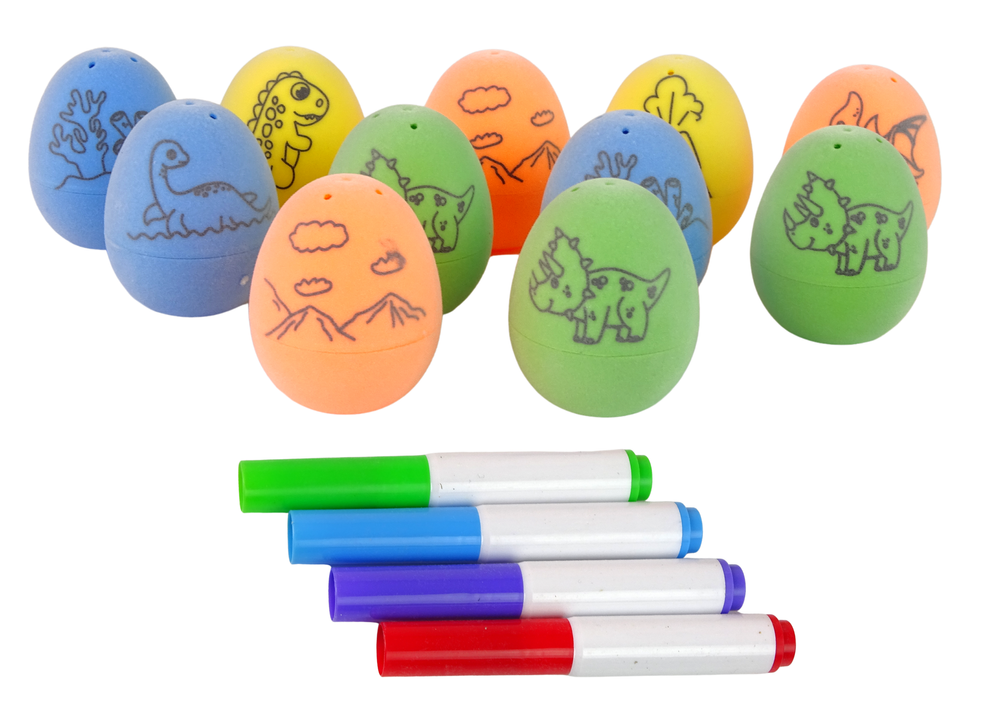 Diy Egg Painting Dinosaurs Kit