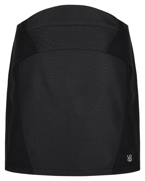 Geïsoleerde damesrok loap urkiss zwart s