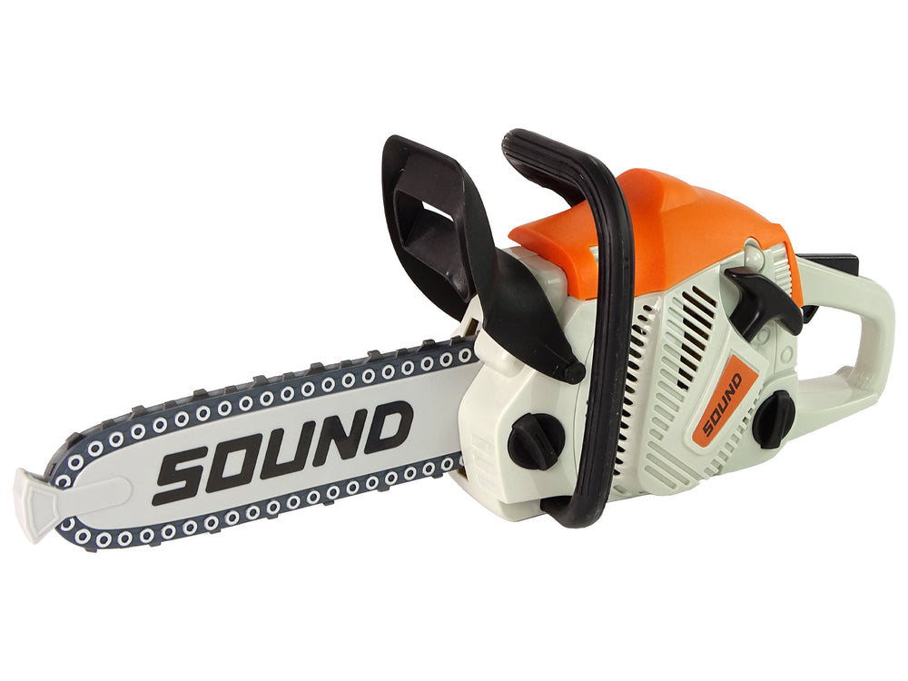 Chainsaw With Moving Chain + Safety Goggles Realistic Look And Sounds !