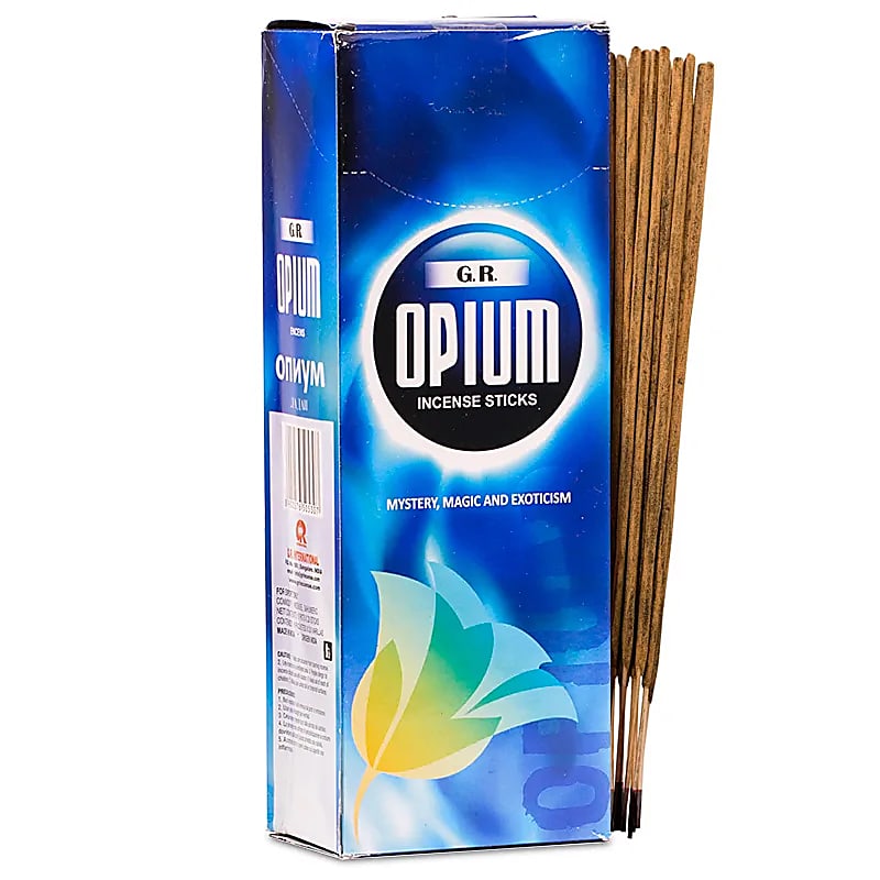 Pacáiste Heicseagán Opium Incense - tacair de 3 ríomhaire - 20 g