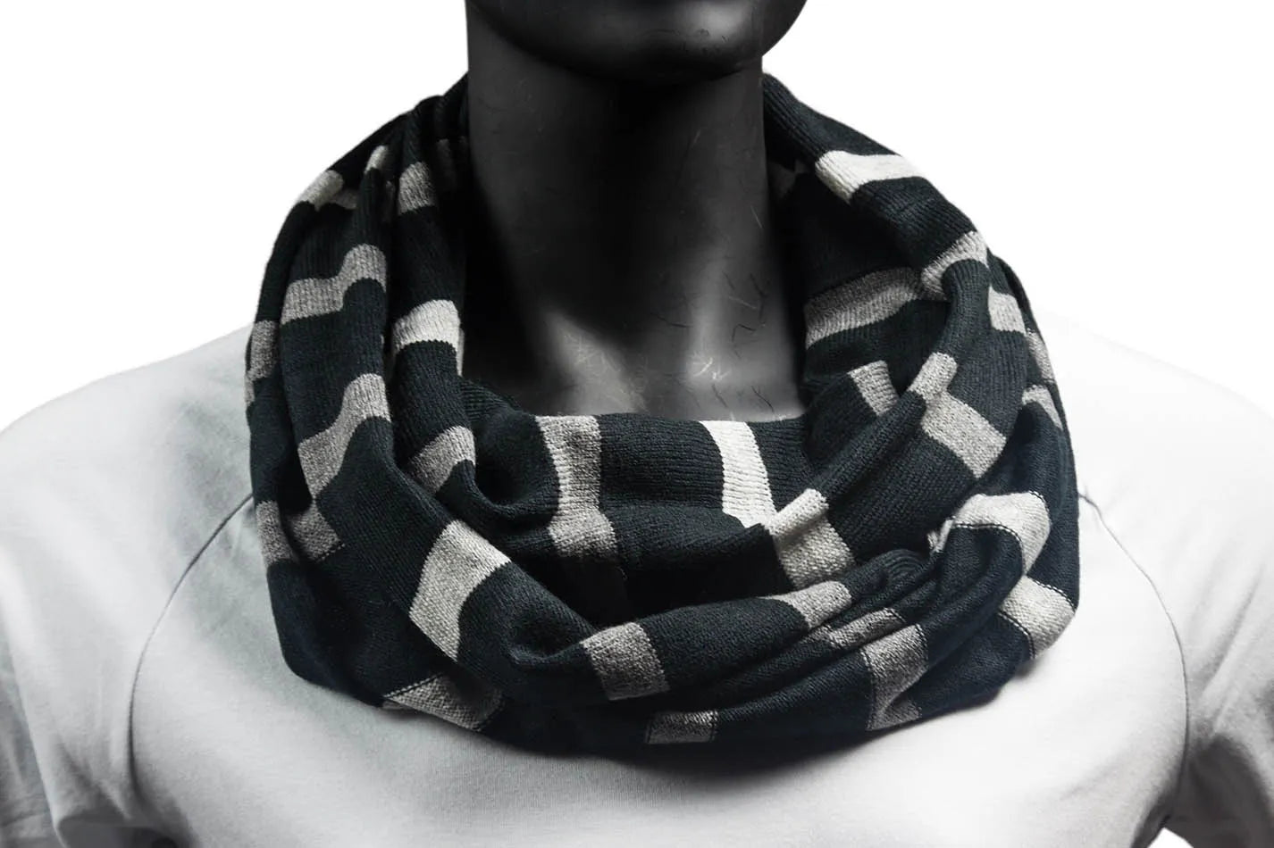 Tunnelhalstuch (Schal) Loap Zavia Schwarz