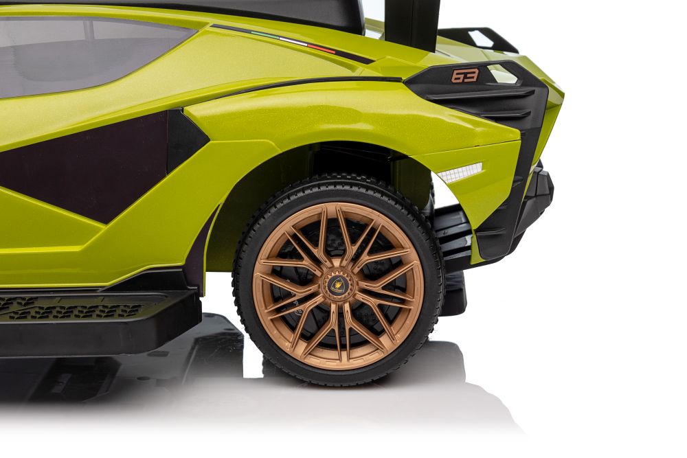 Lamborghini Qls-996t Ride-on With Pusher Green