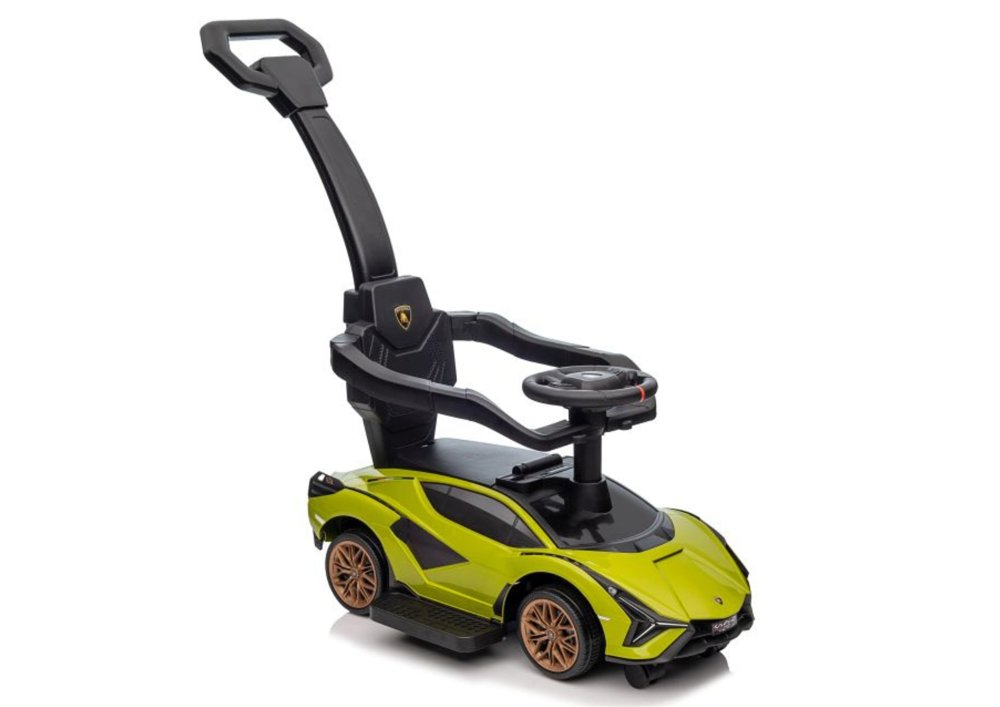 Lamborghini Qls-996t Ride-on With Pusher Green