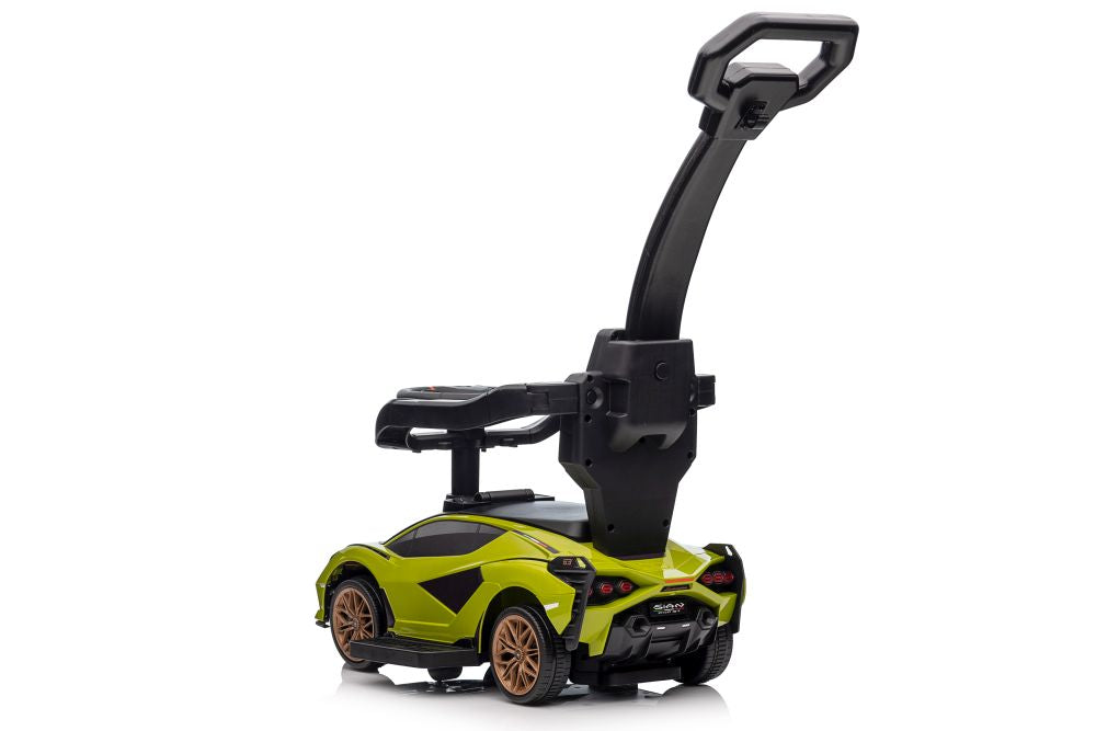 Lamborghini Qls-996t Ride-on With Pusher Green