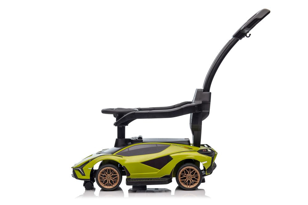 Lamborghini Qls-996t Ride-on With Pusher Green