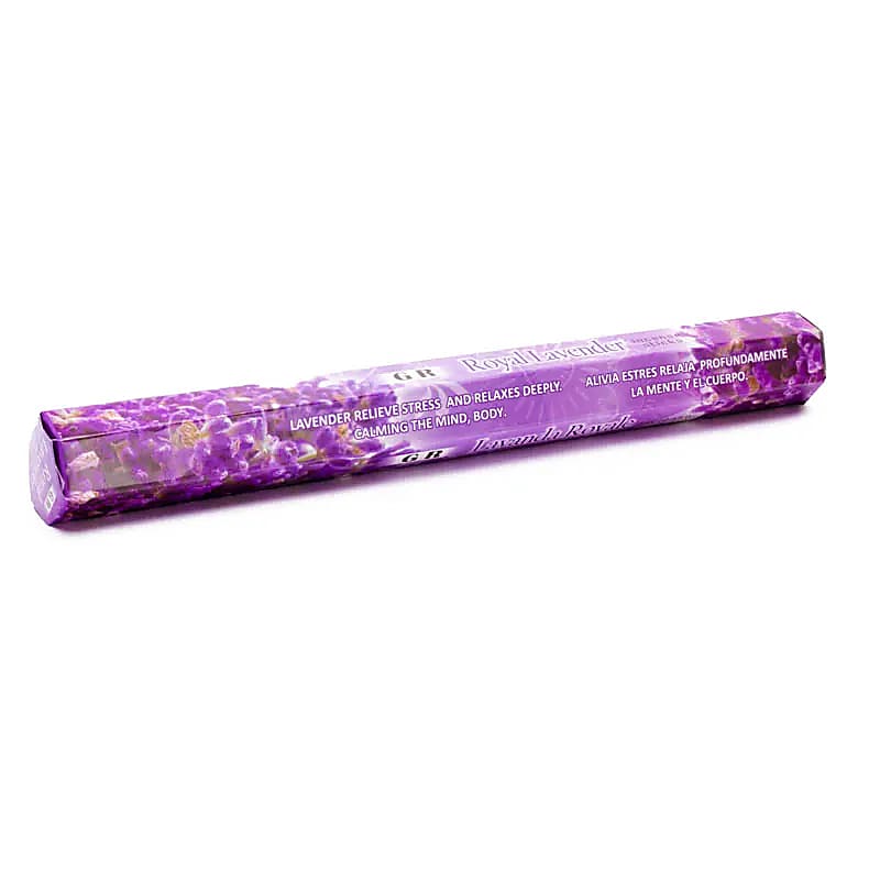Paquete hexagonal de incienso de lavanda, juego de 3 piezas, 20 g