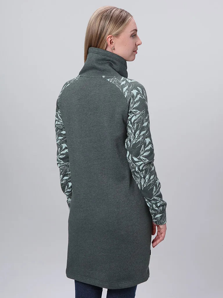 Lúb gúna/geansaí na mban ebnera glas xs