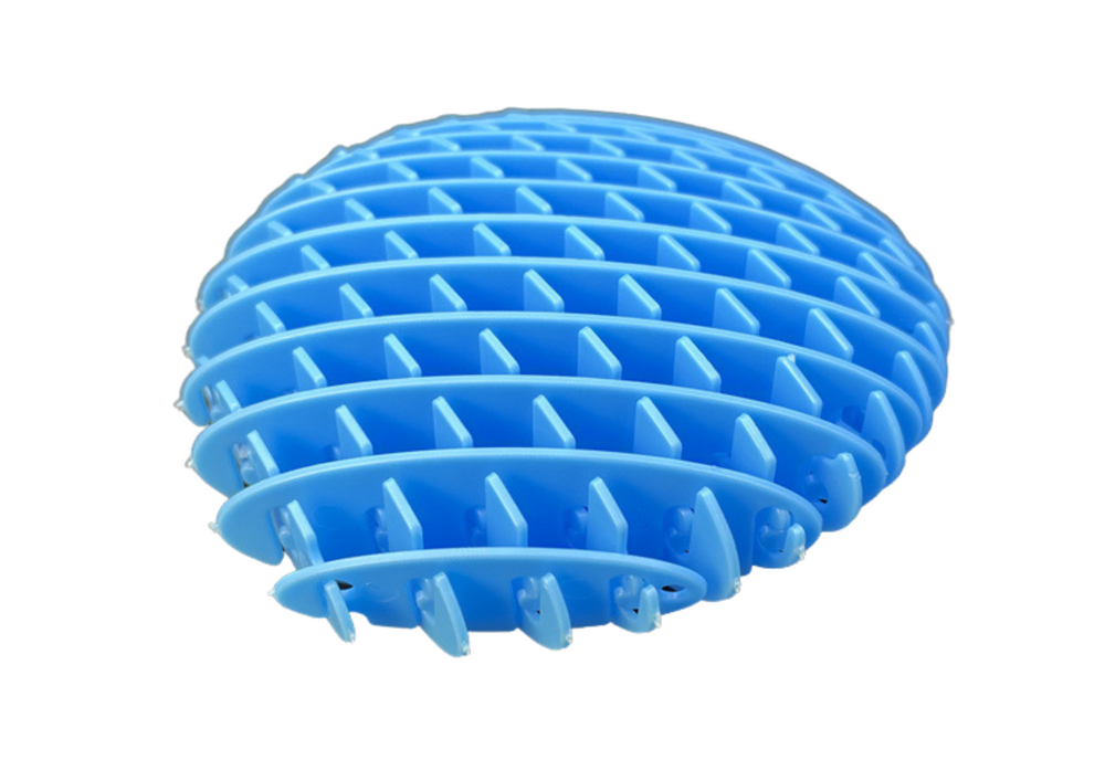 Blue Fidget Toy Anti-stress Flexible Sensory 10 Cm