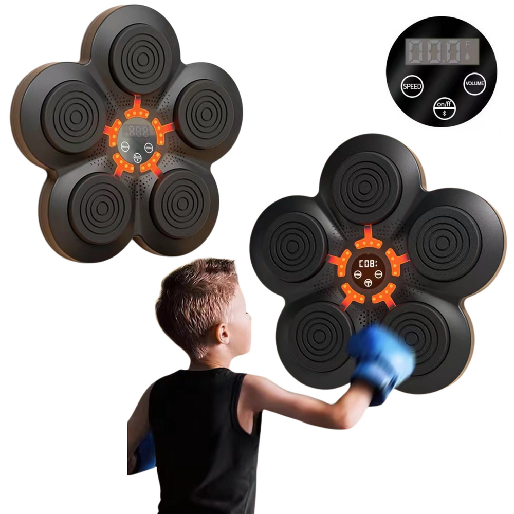 Musical Boxing Machine Bluetooth Wall Board Led Lights