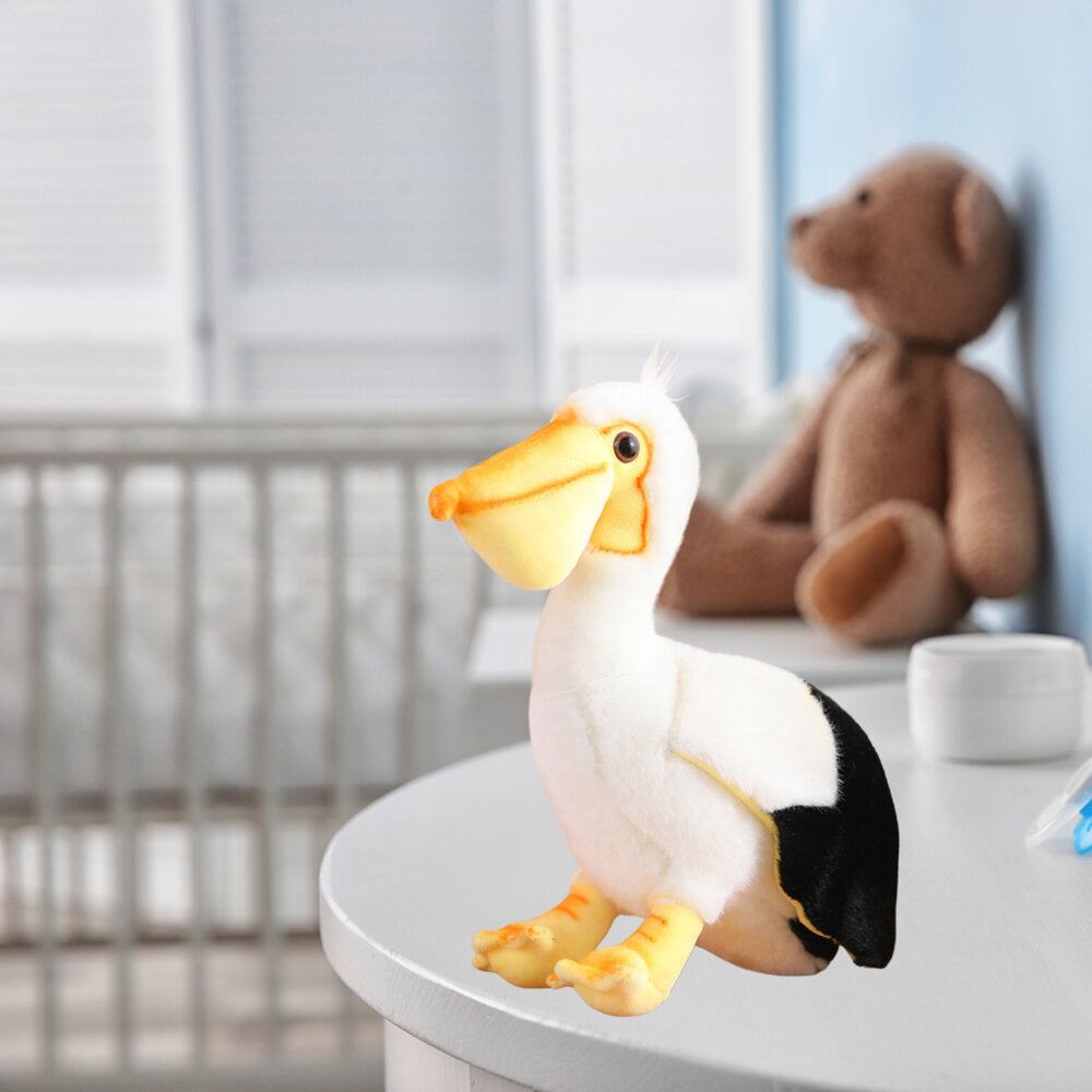 Plüsch Pelikan Vogel Plüschtier Maskottchen Kuscheltier 24cm