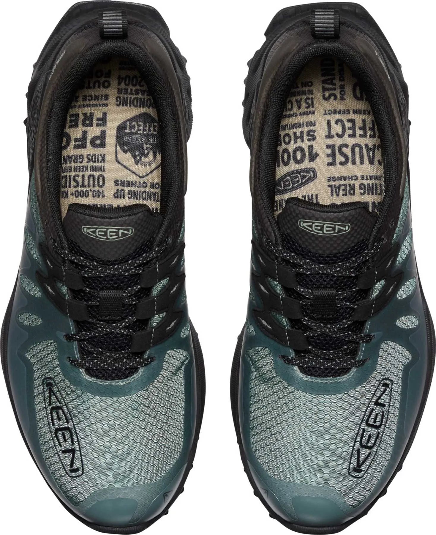 Men's Shoes Keen Men Zionic Wp Dark Forest/black Black