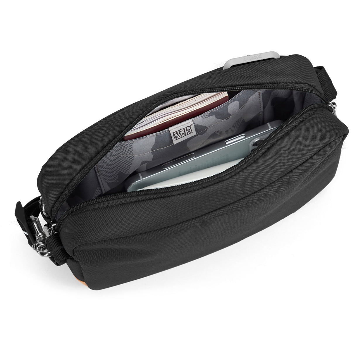 Pacsafe Go Crossbody Jet Black