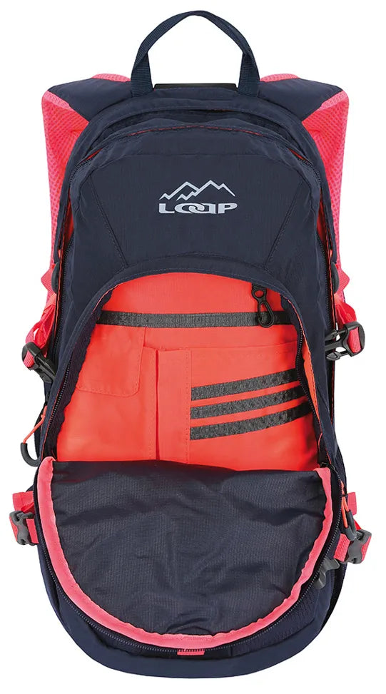 Lúb backpack rothaíochta topgate dblu grey