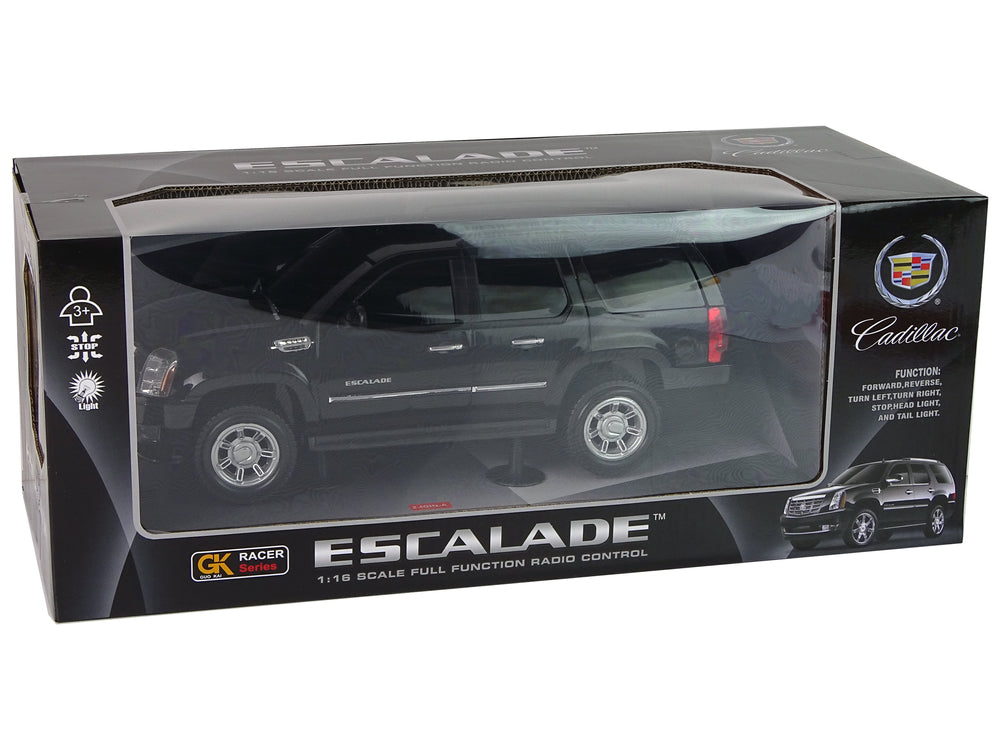 Cadillac Escalade R/c Car Black Lights Sound 1:16