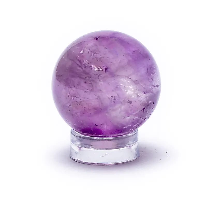 Soporte transparente para esferas de piedras preciosas - paquete de 24 piezas - 1,5 x 0,6 cm