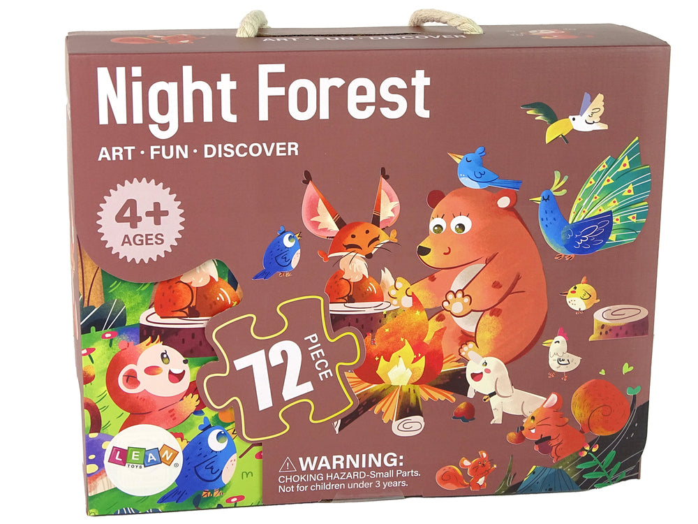 Puzzle For Kids Forest Animals Puzzle 72 Elem