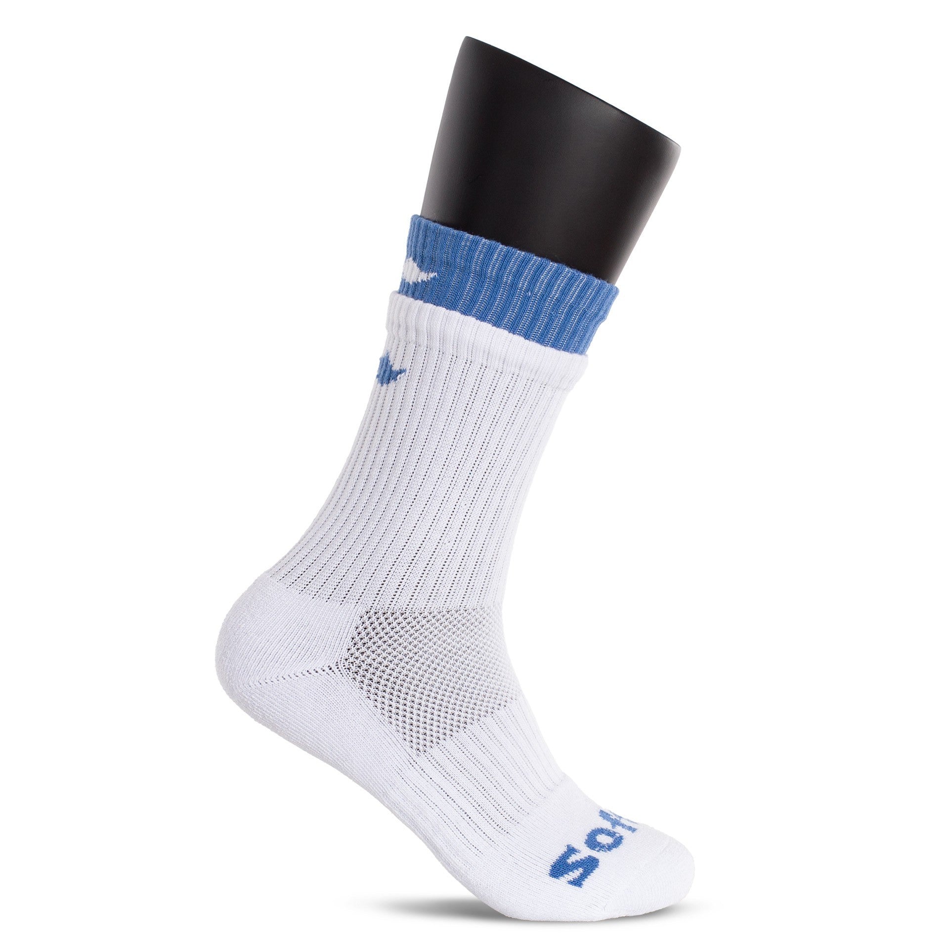 Socken Softee Doble Blanco/Marino 35-38