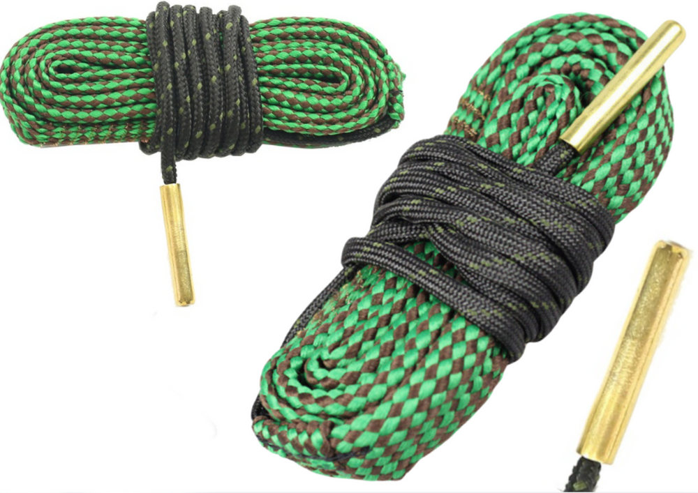Weapon Cleaning Rod With Integrated Brushes
